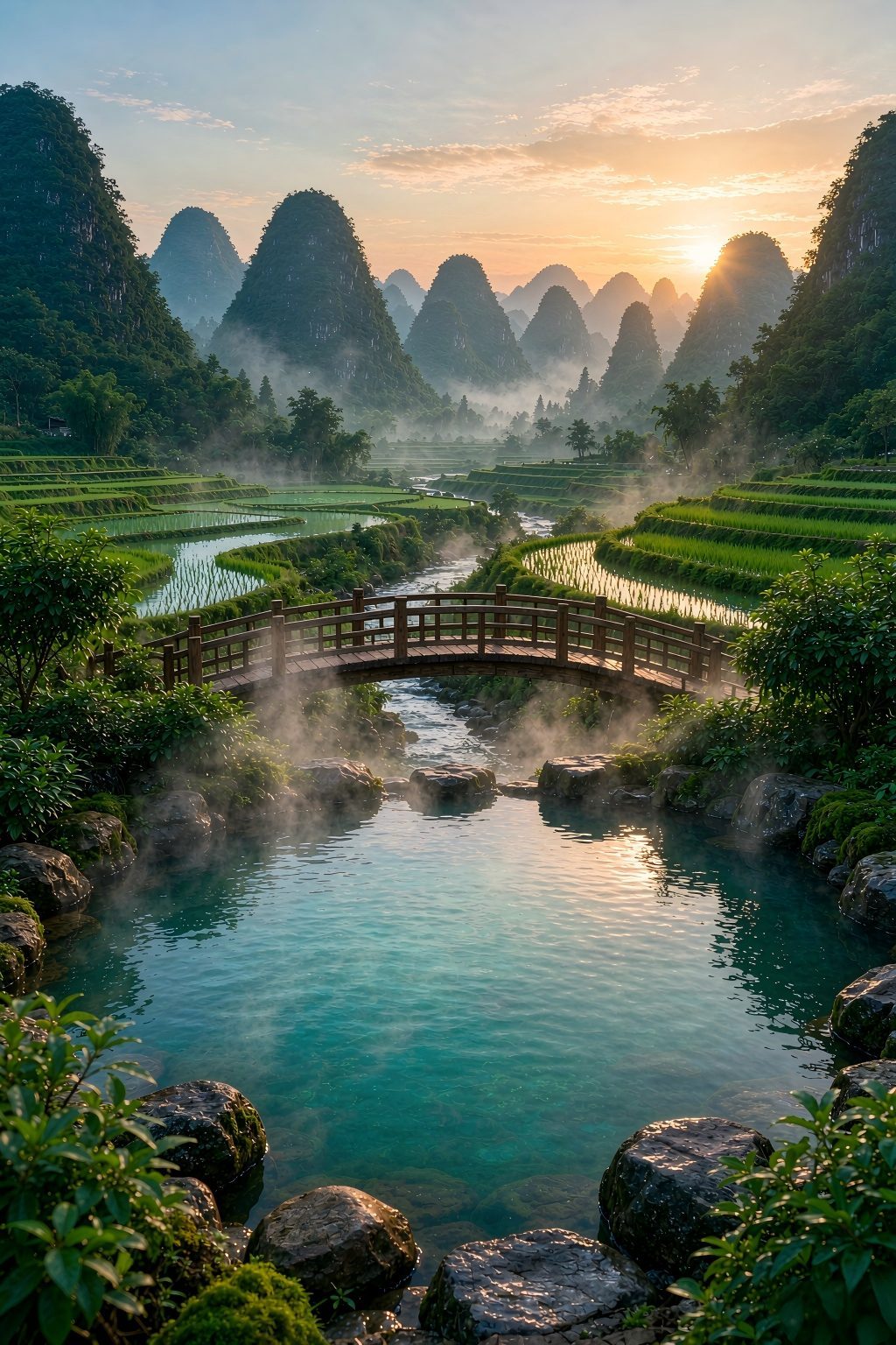 中国山河意境